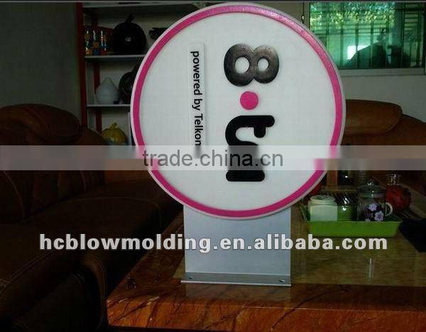 OEM Blow Molding Plastic PE Billboard,Billboard For Advertising ,Led Light Box