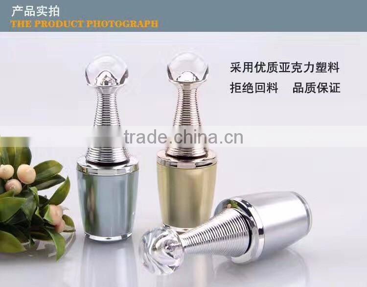 High quality plastic bottles with screw cap for nail polish