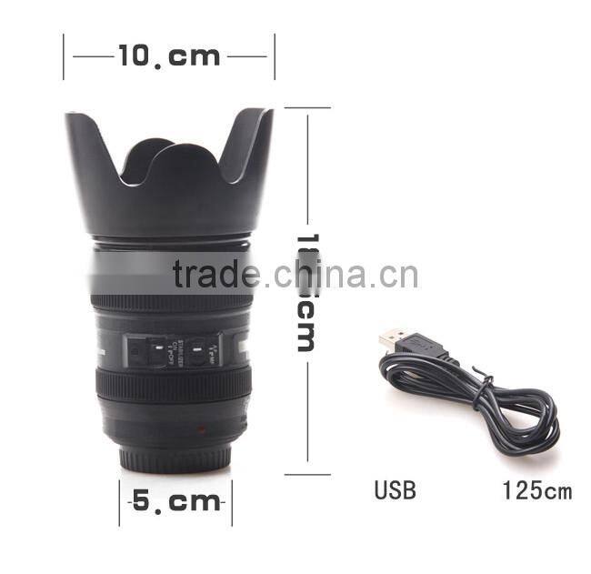 factory price creative camera lens designer USB mini humidifier device