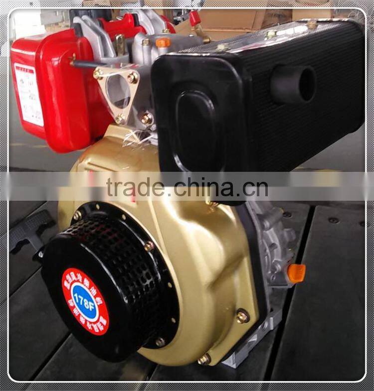 Excalibur Air Cooled Single Cylinder China 178F Diesel Engine