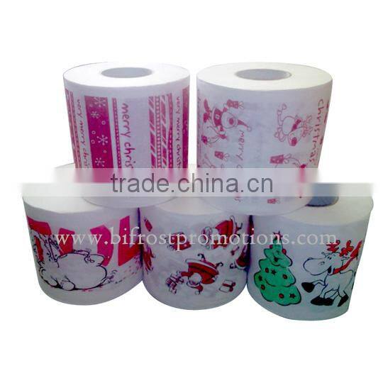 Custom Design Printed Toilet Paper