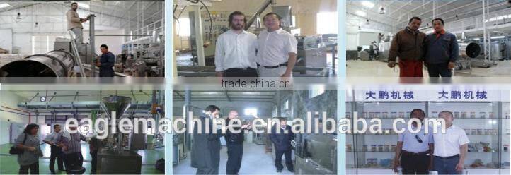 3D snack pellet making extruder machine