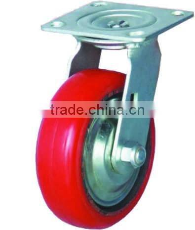 Caster wheel for high quality match to hand truck,rubber caster