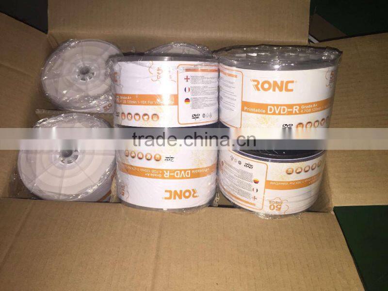 Turkey Market Full Surface Printable DVD-R Disc For Medical use