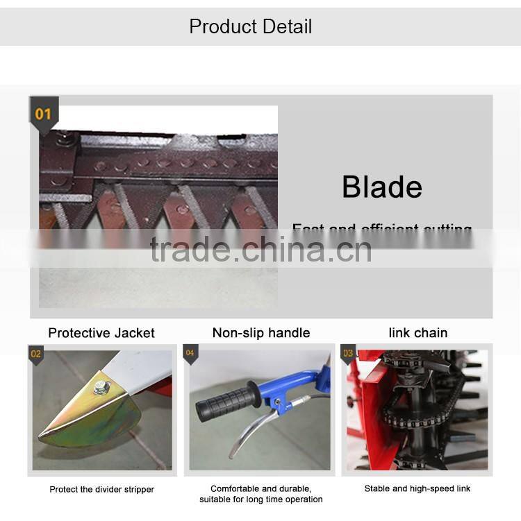 Mingyue product 4GL120 mini rice reaper head