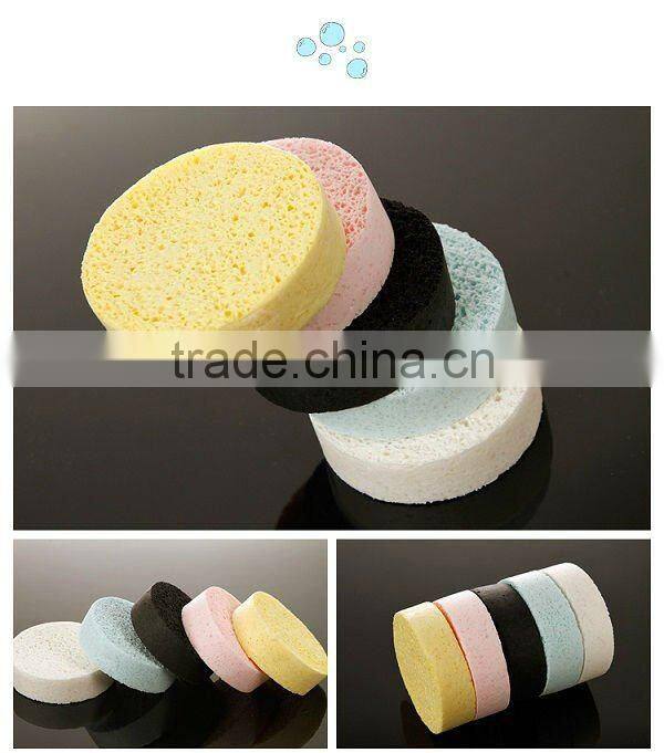 bread shaped Cellulose Facial Natural Cleaning Sponges