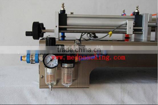 Single head Pneumatic Semi-automatic pneumatic shower gel/hand cream/ Shampoo filling machine
