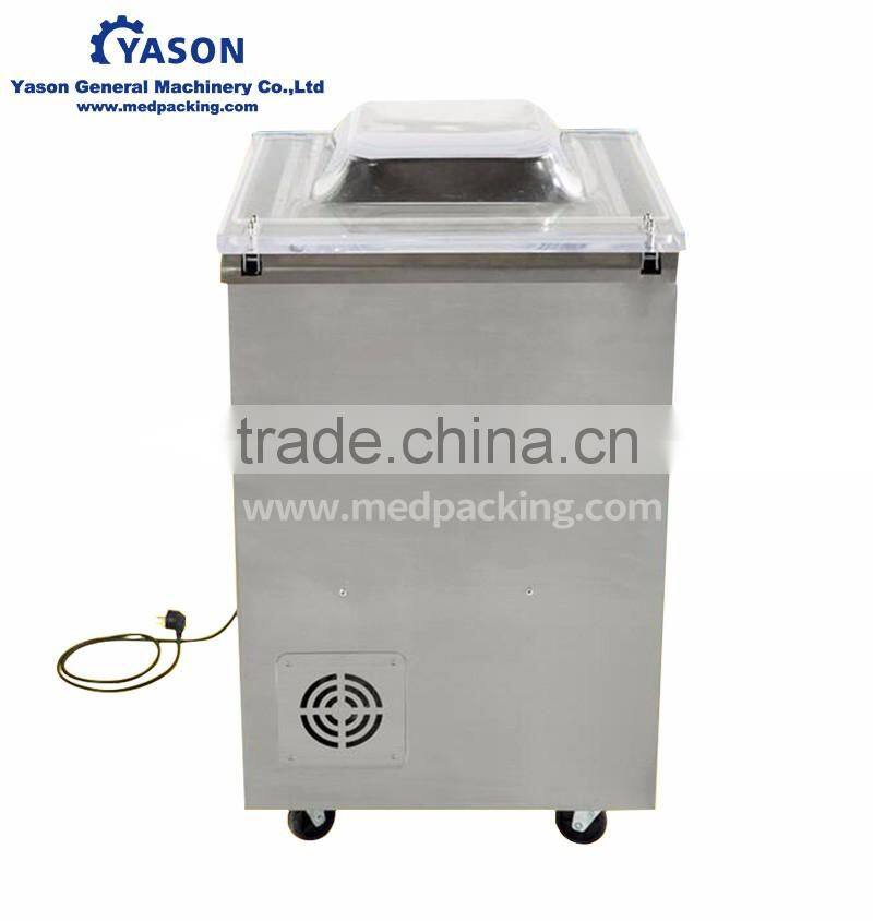 DZ-500-2D single chamber vacuum packaging machine for food
