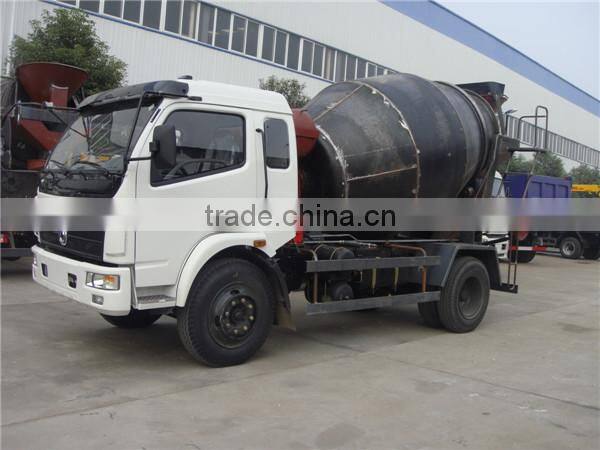 Hot sale Euro4 140hp 3m3 concrete mixer truck