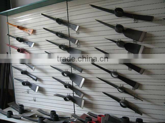garden steel pickaxe