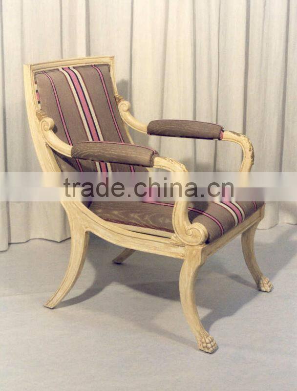 Spanish Style Hand Carved Wooden Chair