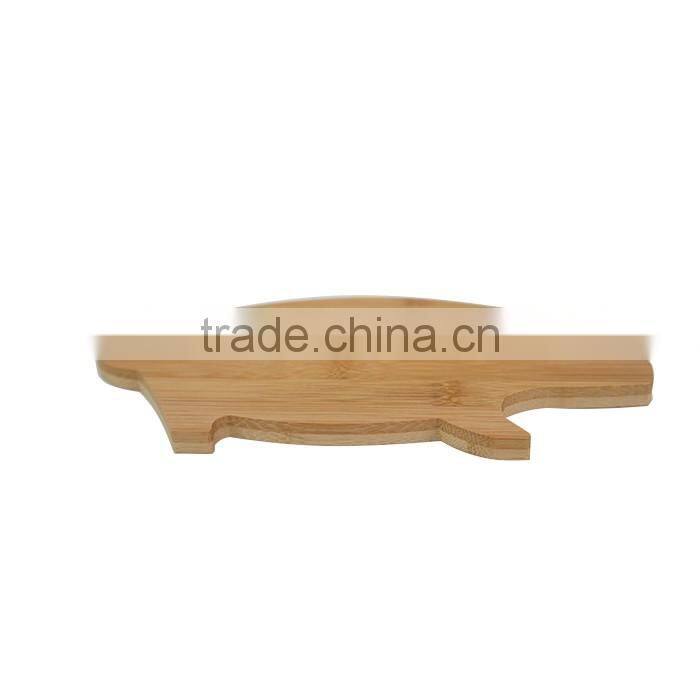 Pig Design Bamboo Cutting Board