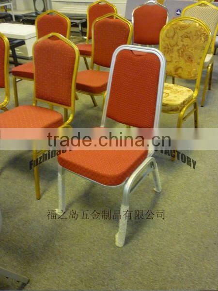 Coffee hall restaurant chairs with high density sponge metal frame chair
