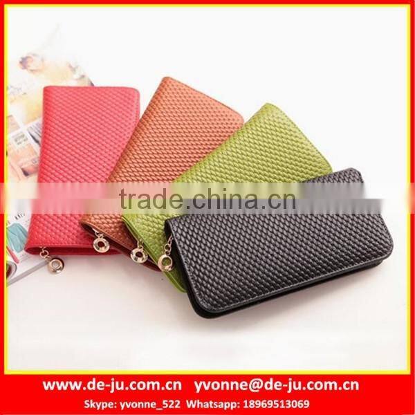 Luxurious China Zipper Vintage Leather Wallet