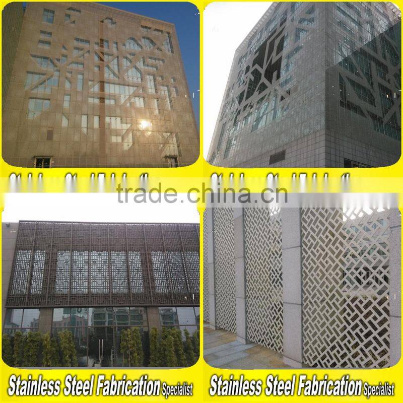 Manufacturer Perporated Stainless Steel Metal Garden Screens