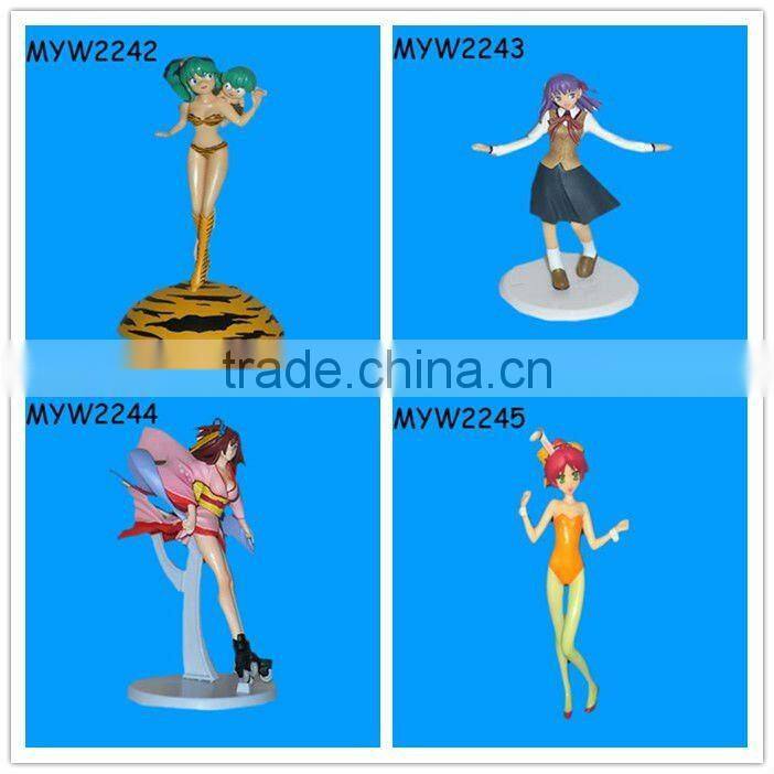 Green Gorgeous Resin nude anime figure