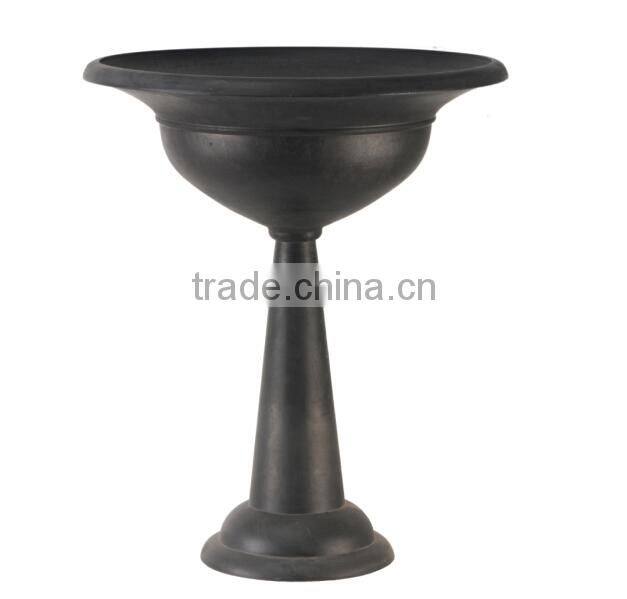 Sculpture Urn Flower Pot with Ultrahigh Stiletto Base