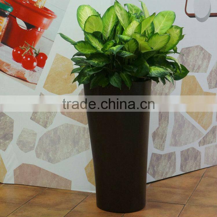 Fiberglass flower pot
