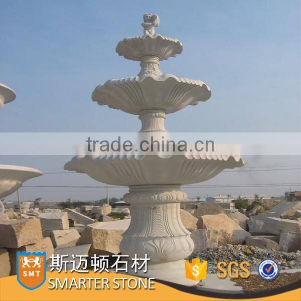 Large outdoor water fountains and Indoor water fountain design