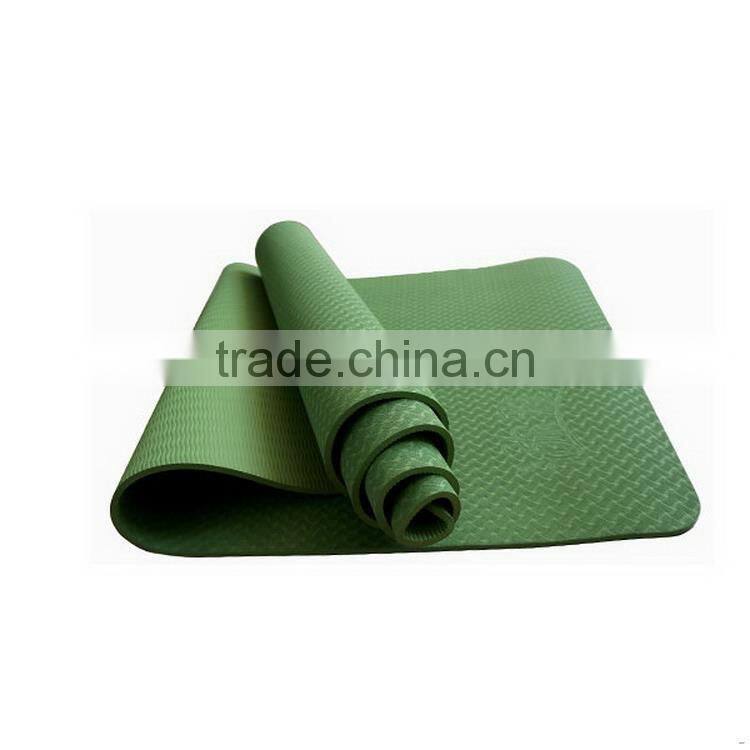 Alibaba china promotional wholesale exercise tpe yoga mat