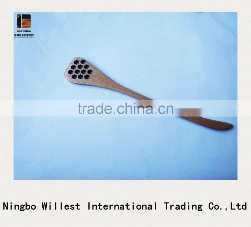 Eco friendly 100%wooden honey spoon with customized logo