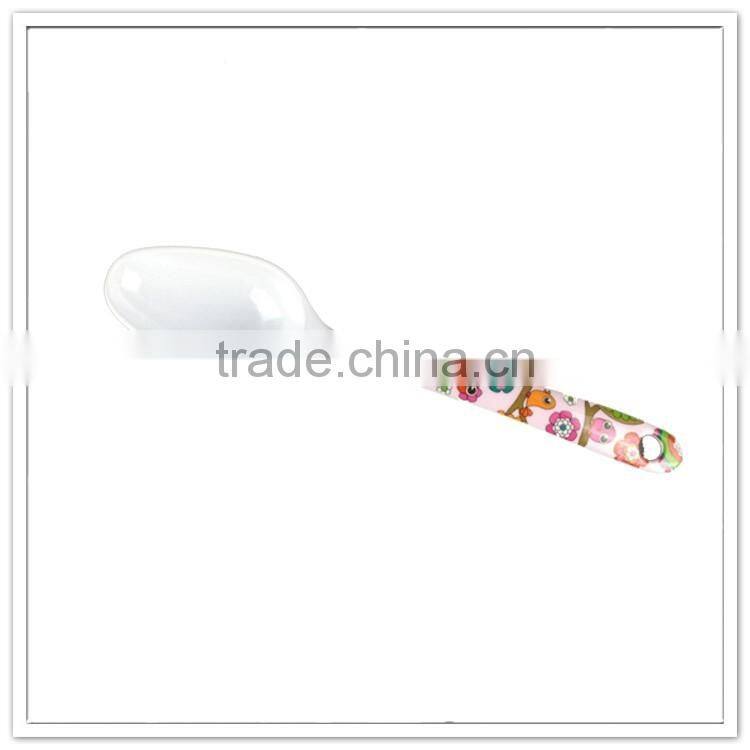 100% quality guaranteed food safety durable melamine kids spoon, plastic grapefruit spoons