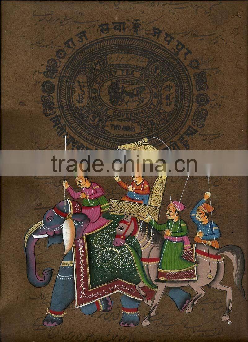 Unique Handpainted Indian Paintings-C
