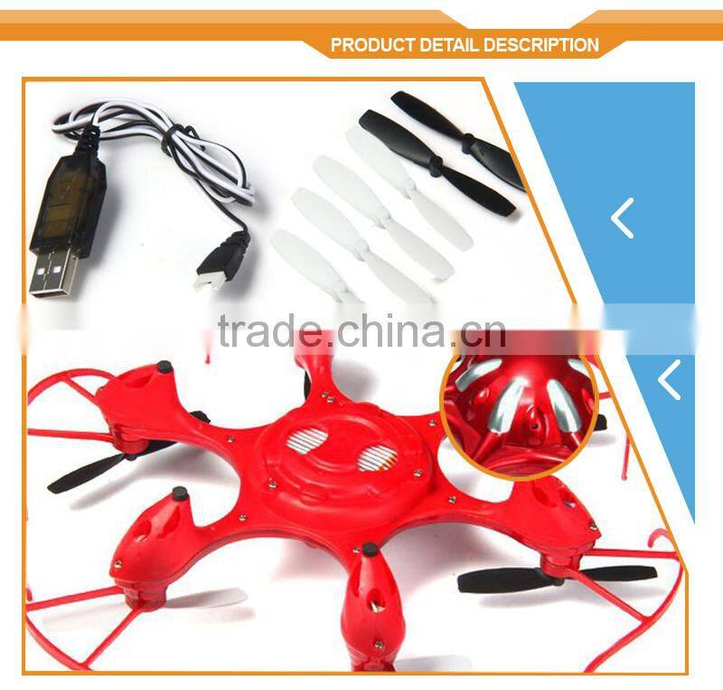 2.4G Wireless 4 CH 6-axle China Wholesale RC Quad Copter Kit ,Mariner Drone