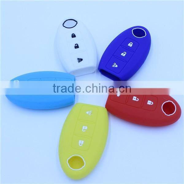 For Versa Rogue Pathfinder Smart Remote Key case, silicone remote key cover