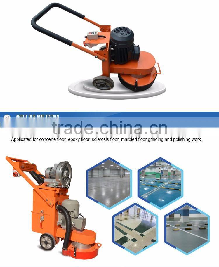 Single disc marble floor polishing machine
