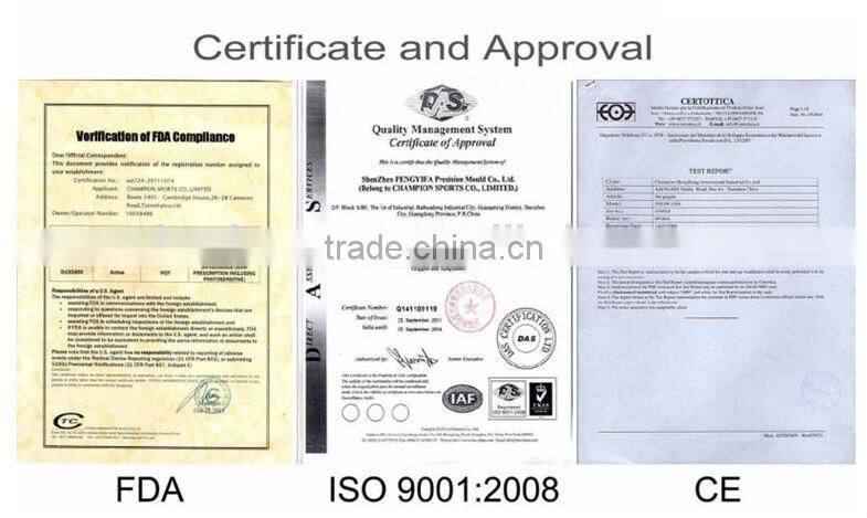 New silicone swimming goggle with Anti-fog lens(Diamond Series)