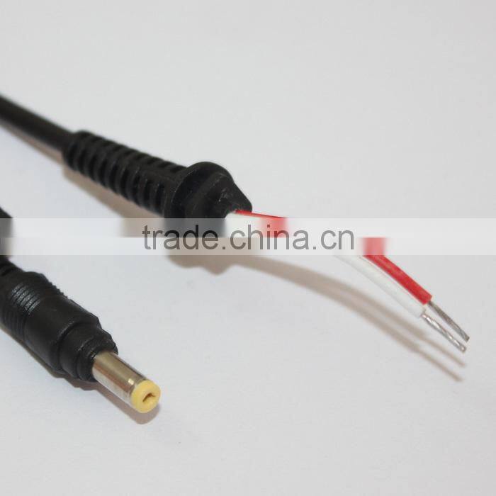Factory price 5V dc power plug cord for laptop ,customizable dc power standard 4.8*1.7mm dc power plug cable for HP