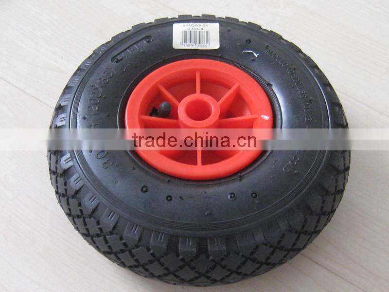 chin hand trucks rubber wheel tyre