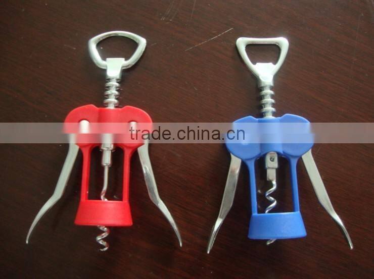 manual zinc alloy opener / red wine opener / colorful opener