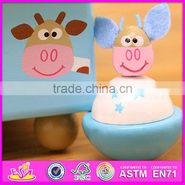 Customize promotion gift baby wooden music box movements W07B025-S