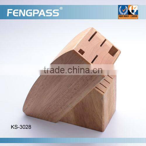 Colorful surface pp universal round knife block(371-389-476)