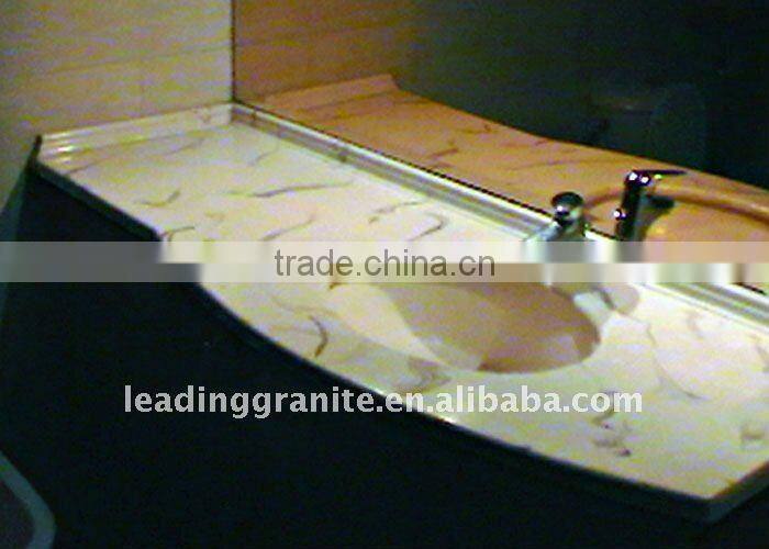 marble bathroom countertop