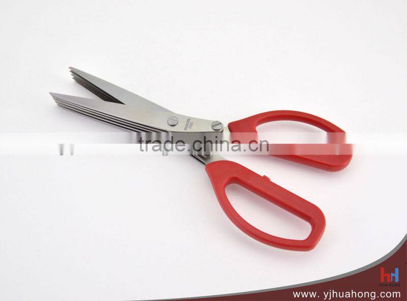 Herbs & Paper shredder scissors with 5 blades