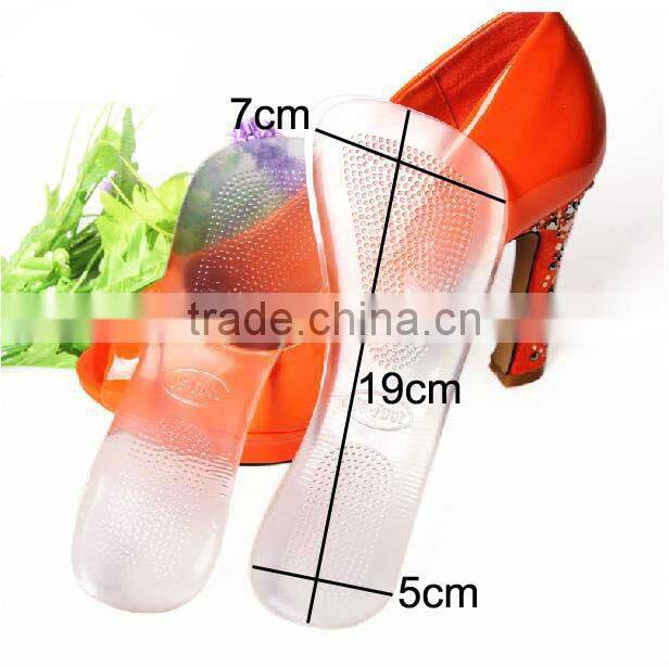 Feet Massage Gel Insoles with Arch Support /comfortable gel insole/
