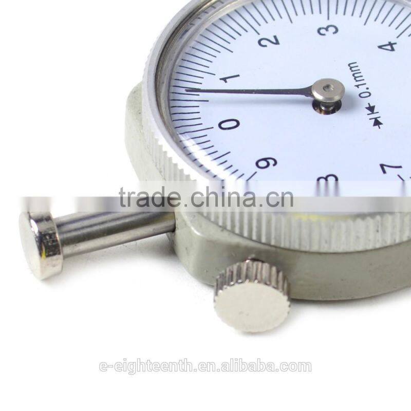 2017 Thickness 0-10 mm Round Dial Gauge Tester Measure Tool Craft Pocket For Jewelry Leather Metal Sheets Paper Thin Film Wire