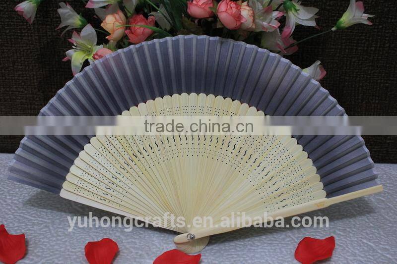 Ladies bamboo hand fans