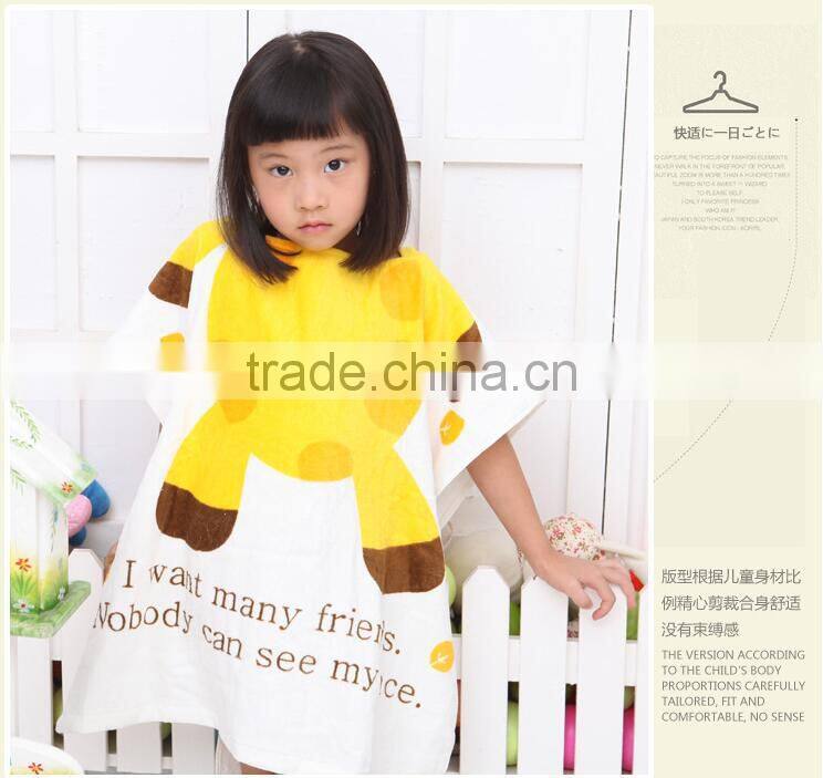 Cotton kids bathrobe hooded kids bathrobe kids bathrobes wholesale
