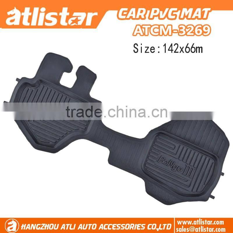 3pcs Heavy Duty Rubber Car Mat