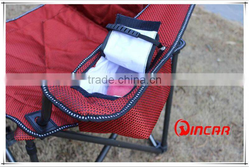 2400D Jacquard Fabric Folding Chair 22mm/13mm/16mm Round Tube