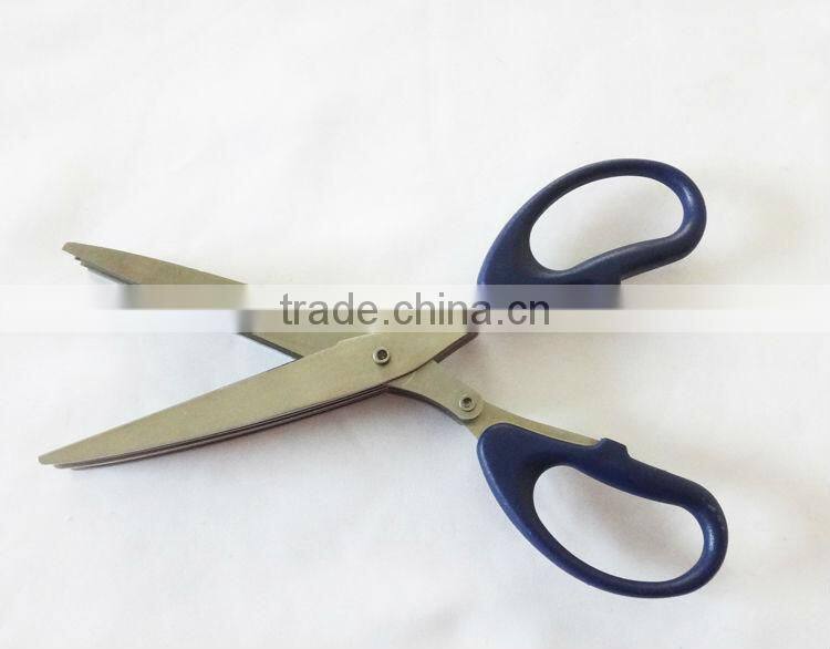 chopped green onion five blade scissors