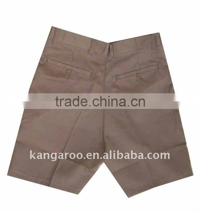 Good quality 100% cotton Kahki Short Pants