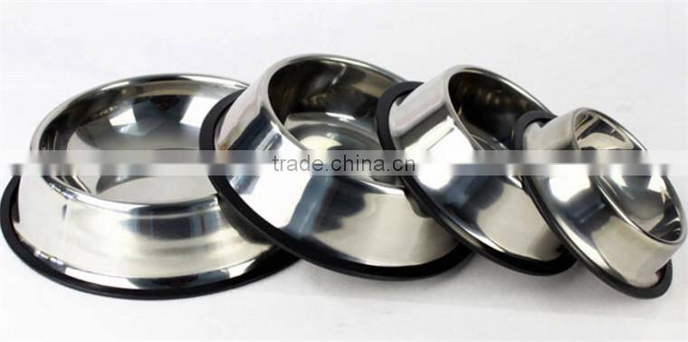 dog bowl&feeders wholesale high quality stainless steel non spill dog bowl