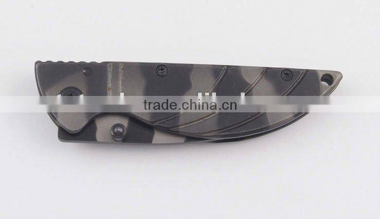 New design Multi functional stainless steel folding pocket strider knife PC5002