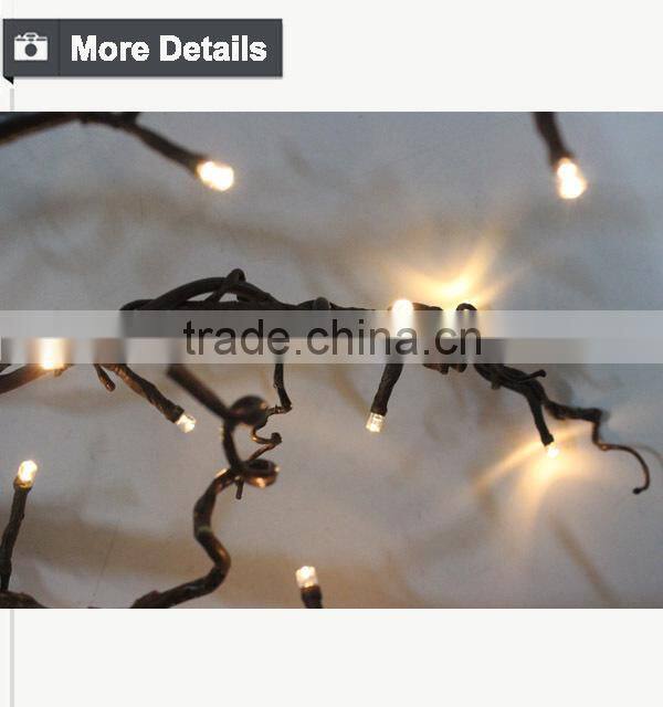 Fake coral dry tree branch with led cell hanging furniture for indoor hall decoration