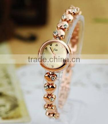 fashion Crystal Women's Bracelet Bangle Cuff WATCH watch HYY-KQL04
